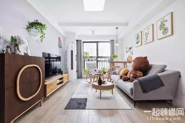 78平的北欧风小户型,白、灰与木构造舒适小窝 78平的北欧风小户型,白、灰与木构造舒适小窝